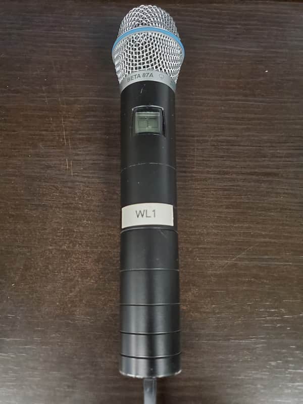 Shure U2/BETA87A Wireless Handheld Microphone Transmitter, J4 554