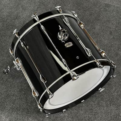 Yamaha Recording Custom 5pc Drum Set 22/10/12/14/16 Solid Black image 5