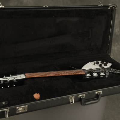 1987 Rickenbacker 320 with "Toaster/Vintage" pickups JETGLO!!! image 23
