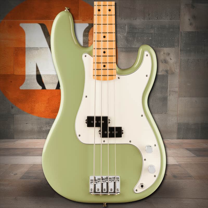 Fender Player II Precision Bass Maple Fingerboard - Birch Green image 1