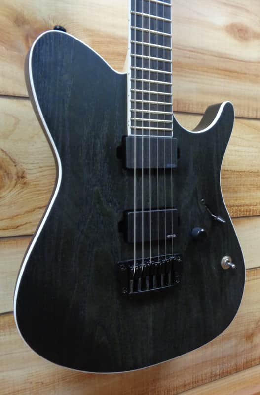 Used Ibanez Iron Label FRIX6FEAH 6 String Electric Guitar Charcoal