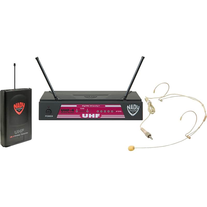 Nady UHF-4 Wireless Headset System image 1