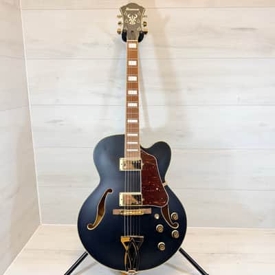 Ibanez AF75G-BKF Artcore Hollowbody Electric Guitar – Black Flat Gold Hardware 2021 image 13