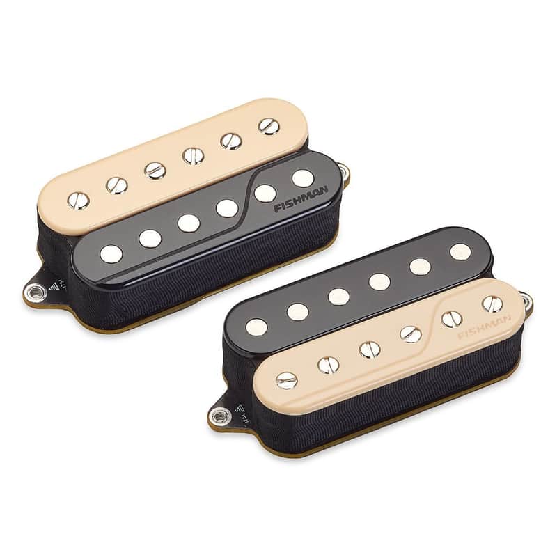 Fishman Fluence Open Core Classic Humbucker set - zebra image 1