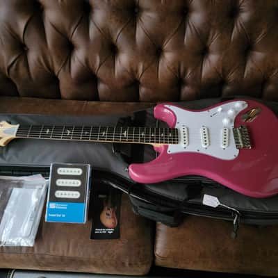 PRS SE Silver Sky John Mayer Signature - Dragon Fruit with Upgrades image 11
