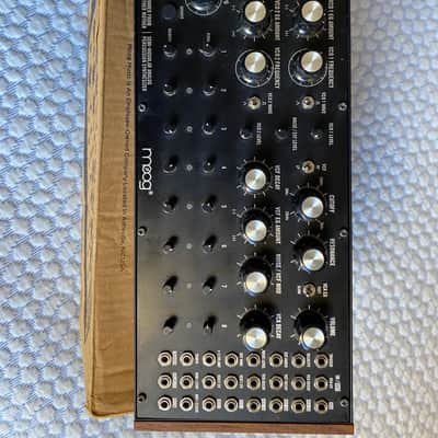Moog DFAM Drummer From Another Mother Semi-Modular Analog Percussion Synthesizer 2018 - Present - Black/Wood image 1