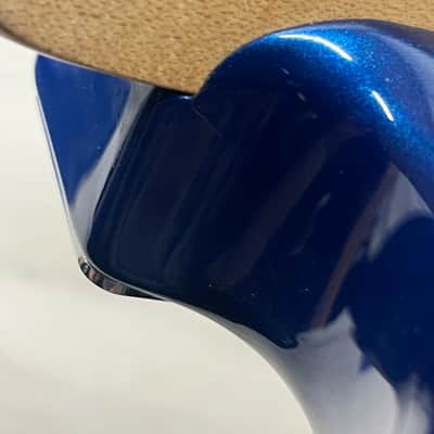 Fender Standard Stratocaster strat HSS Electric Guitar MIM - Made in Mexico- Electron Blue image 21