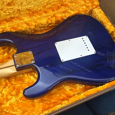 Fender Custom Shop 60th Anniversary 54 Stratocaster NOS 2014 Blue Transparent RARE image 6