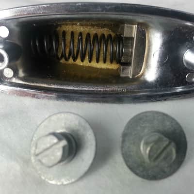 Ludwig 1x Standard Bass Drum Lug 2 3/16"Large Size Chrome Vintage 60s/70s Rocker image 3
