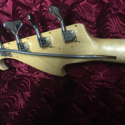Fender Precision Bass 1970 - 1983 Customized Into Flame Shooting Torch image 4
