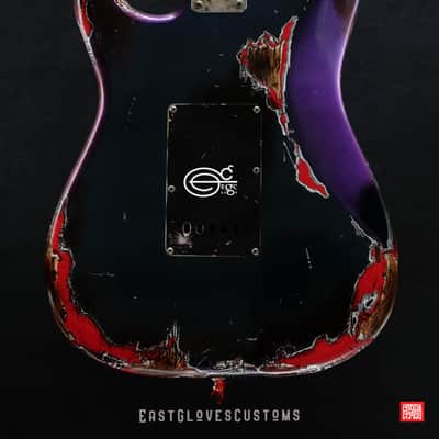 Fender Stratocaster Contemporary E Series Floyd Rose System1 Flip Flop Finish Heavy Aged Relic Rare image 5