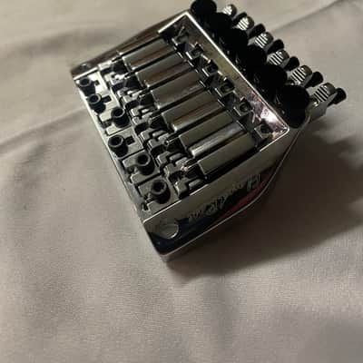 Floyd Rose Speed Loader Fixed Bridge Complete NOS 2000s Chrome image 2