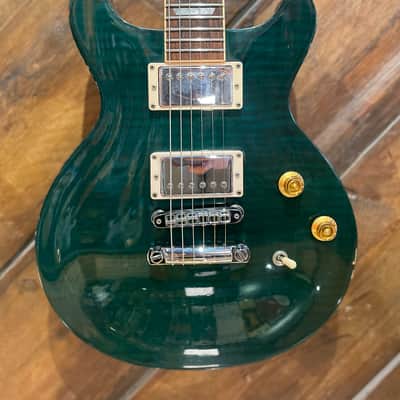 1998 Gibson Les Paul Standard Double Cut, Jalapeño Green image 2