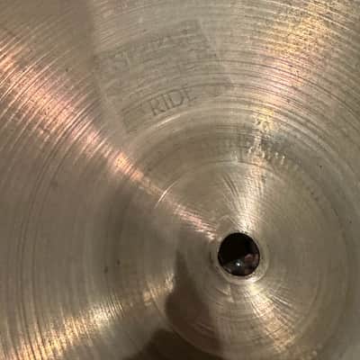 Zidjian 16" Medium Sizzle Ride. Vintage 1950s Factory Stamped. 1152 Grams. image 3