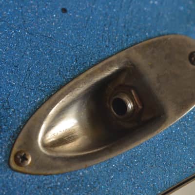 American Fender Stratocaster Relic Nitro Lil Bad Azz Blue Sparkle SSS-CS 69's image 17