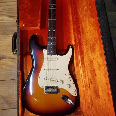 1982 Fender JV Stratocaster Strat CB Sunburst Grey Gray Bobbin 80's 82 Guitar image 1