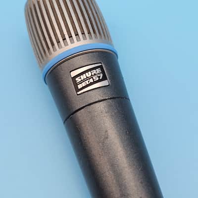 ☆Vintage 1990s Shure BETA57 *New Foam* Supercardioid Dynamic Microphone - Sounds Great - BETA 57 image 3