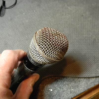Shure PE50SP Dynamic Microphone NON WORKING Made In USA Shure PE50SP Microphone Needs Repair image 2
