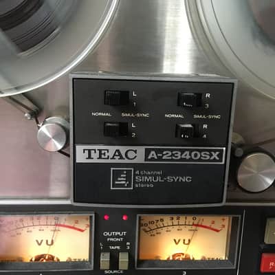TEAC A-2340SX 7 Inch 4 channel stereo quadrophonic reel to reel tape deck recorder image 4