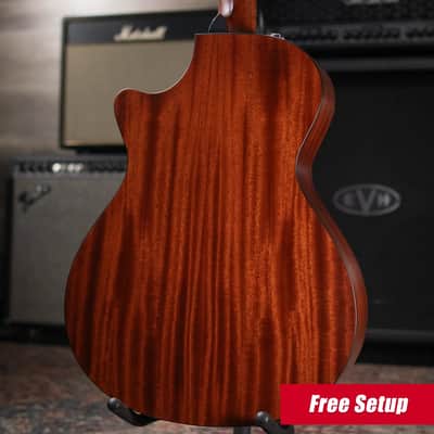 Taylor 322ce Grand Concert Acoustic/Electric Guitar - Shaded Edge Burst with Hardshell Case image 2