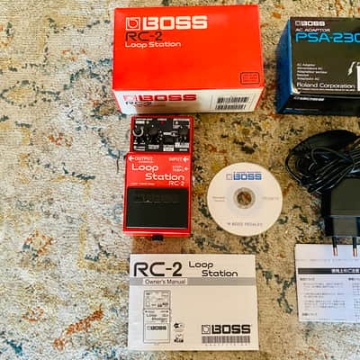 Boss RC-2 Loop Station + FS-5L Foot Switch Tap-Tempo + PSA-230S 2007 image 2
