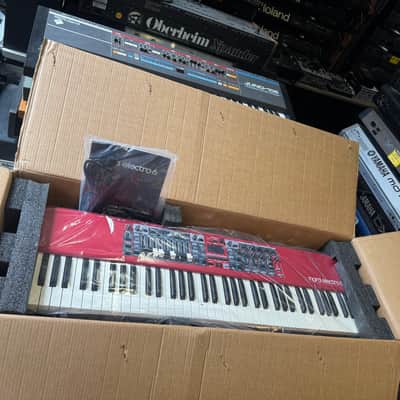 Nord Electro 6D SW73 Semi-Weighted 73-Key Digital Piano Keyboard Organ //ARMENS//Red image 3