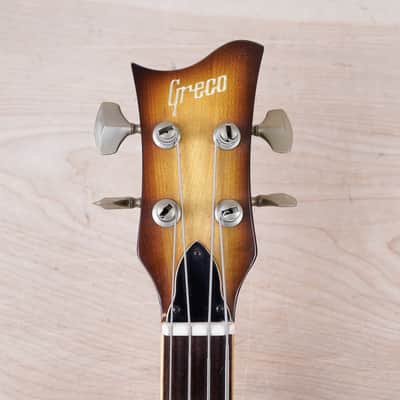 Greco VB500 Violin Bass 1980 Sunburst w/ Hard Case image 24