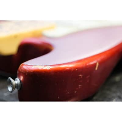 1973 Fender Stratocaster candy apple red image 12