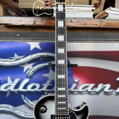 Epiphone - Les Paul Custom - Limited-Edition Electric Guitar - Silver Burst Gloss Finish USED image 11