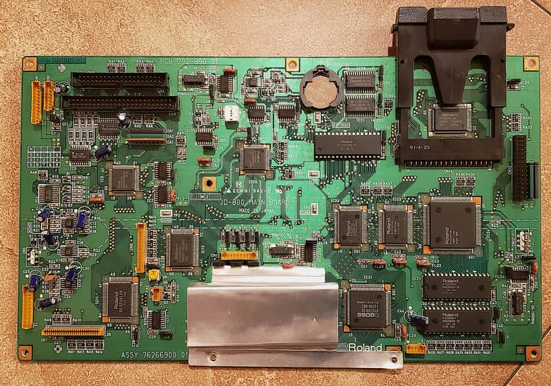 Roland JD-800 Main Board for parts or repair image 1