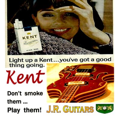 KENT (Kawai/Teisco) Model 740 Guitar 1967 Vintage Sunburst [SolidBody] image 17