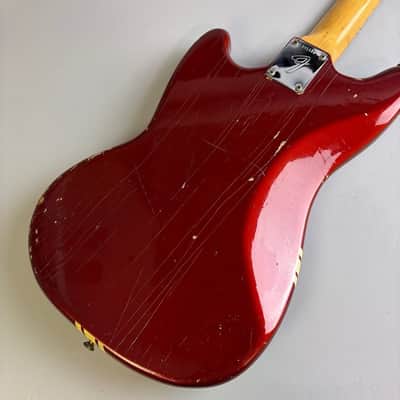 Fender Mustang Competition Red 1971 image 5
