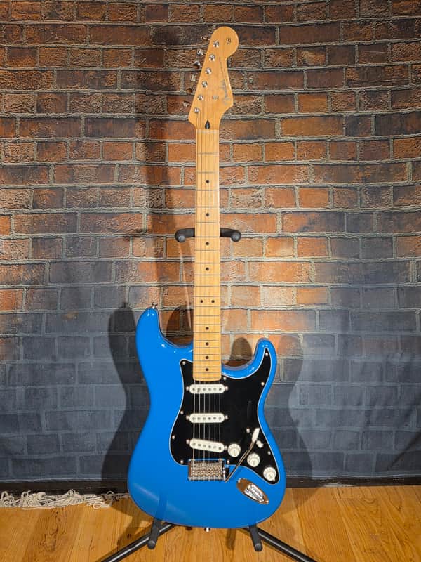 Fender 2024 MIJ Limited International Color Stratocaster Maui Blue w/ Aftermarket HSC image 1