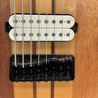 Agile Intrepid Pro 828 EB CP Natural Mahogany Electric Guitar image 4