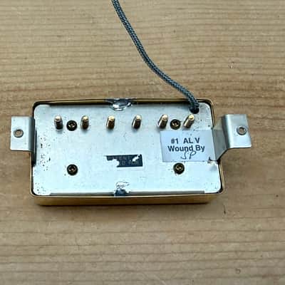 Vintage Gibson #1 Alnico V Humbucker Pickup - Gold image 4