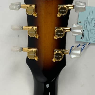 Ibanez George Benson GB10 Signature Hollowbody Guitar Brown Sunburst w/ Case BS GB10BS - BRAND NEW! image 10