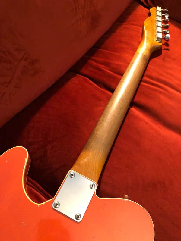 Freakaster Telecaster Custom 2023 First Red Nitro Relic | Reverb