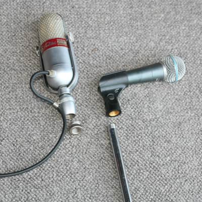 Rca 44/ 77DX, Toshiba/ Aiwa, ect. Stand adapters 10pc set Ribbon/ Condenser mic Brushed Plated Brass image 4