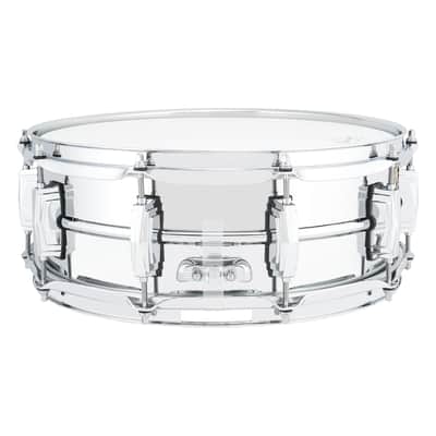 Ludwig Chrome Over Brass 5x14 "Super Ludwig" Snare Drum | LB400B | NEW | Authorized Dealer image 3