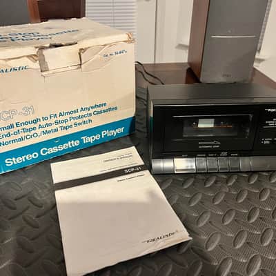 Realistic SCT-31 Stereo Cassette Deck With Box image 1