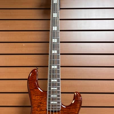 Ernie Ball Music Man Ball Family Reserve StingRay 5 HH in Giants Orange Quilt 2019 w/OHSC #55/91 image 3