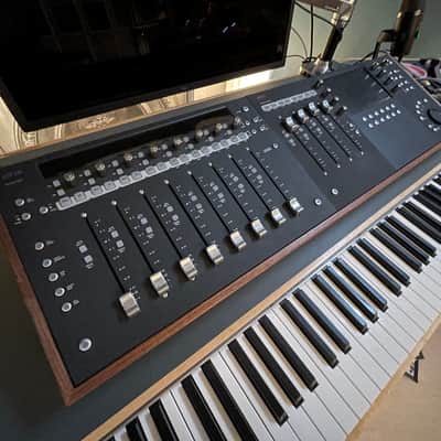 Avid Artist Mix & Artist Control in custom walnut stand 2016 image 3