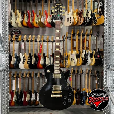 Gibson   Les Paul Studio Ebony Repaired Hea DS Tock image 2