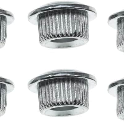 Metal Chrome 10mm Guitar Tuners Conversion Bushings Adapter Ferrules for Vintage Guitar Tuning Keys image 3