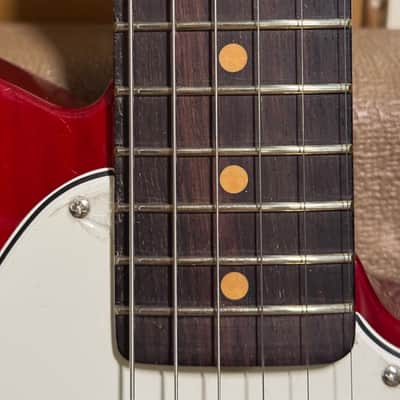 Fender American Vintage II '63 Telecaster 2022 - Present - Crimson Red Transparent image 12