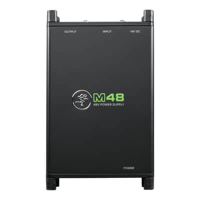Mackie M48 Battery and Wall-Powered 48V Phantom Power Supply with XLR I/O image 3