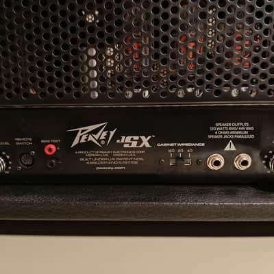Peavey JSX Joe Satriani Signature 120-Watt Guitar Head 2000s - Chrome image 8