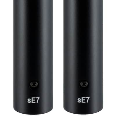 Pair Se Electronics sE7 Small-Diaphragm Condenser Microphones Recording Mics image 1