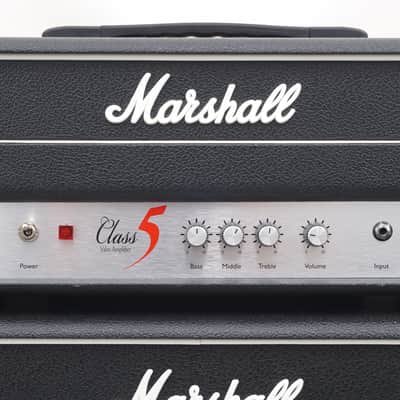 Marshall Class 5 C5-H Head (Silver-Faced) & C110 Speaker Cabinet image 4