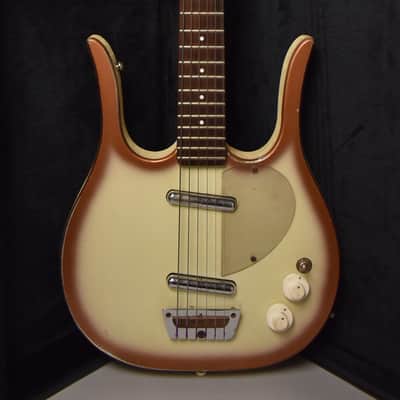 c. 1958 Danelectro Longhorn Baritone Copper Burst w/HSC image 1